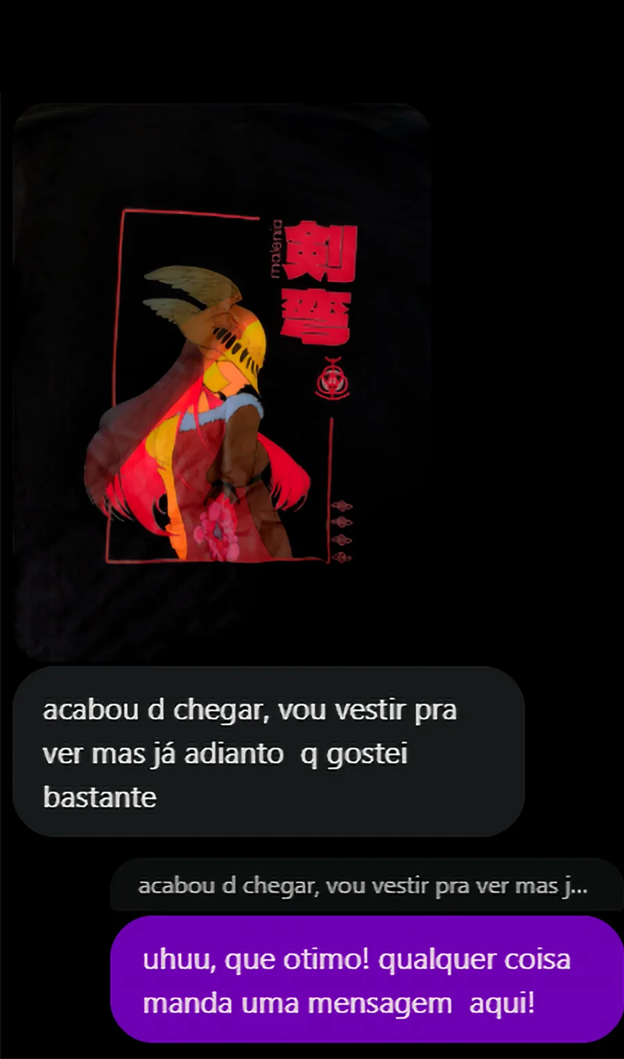 Avaliação de cliente: Já adianto que gostei bastante